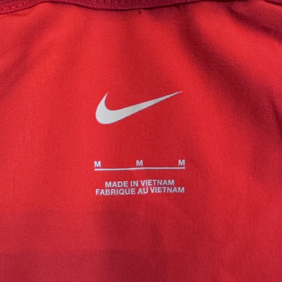 Nike Pullover Jacket Mens‎ Medium Coaches Hooded 1/4 Zip Golf FJ9548-657 Swoosh - Picture 5 of 14